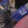 DEDE518W_L ウィード 【洗浄・清掃作業】 作業用手袋 防水 グリップ 特殊すべり止め加工 ニトリル Lサイズ  DEVOLG DE-518 (10双入り) WONDER GRIP 02601860