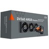 DV360-ARGB-BK シーピーエス CPS6.67インチ 2K AMOLED曲面ディスプレイ搭載 オールインワン水冷クーラー CPS 02627882