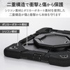 TBWA25MHVHBK iPad Air ケース 11インチ (M4/M3/M2) フルプロテクト ペン収納 衝撃吸収 ハンドバンド ショルダーベルト付 エレコム 02651490