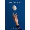 M-EGG40BBXSSPN ワイヤレスマウス Bluetooth 静音 4ボタン 最大3台接続可能 乾電池式 無線 EGG MOUSE カバー2色付属 エレコム 02651621