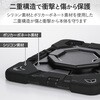 TBWA25PMHVHBK iPad Pro ケース 11インチ (M5/M4) フルプロテクト ペン収納 衝撃吸収 ハンドバンド ショルダーベルト付 エレコム 02651709