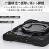 TBWA25SHVHBK iPad mini ケース 8.3インチ(A17Pro)/第6世代 フルプロテクト ペン収納 衝撃吸収 ショルダーベルト付 エレコム 02651727