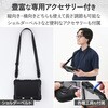 TBWA25SHVHBK iPad mini ケース 8.3インチ(A17Pro)/第6世代 フルプロテクト ペン収納 衝撃吸収 ショルダーベルト付 エレコム 02651727