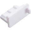 USBポートキャップ Type-A専用 ホワイト 6個入 オーム電機