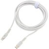 SIP-L20DCL-W やわらかUSB-C to Lightningケーブル PD60W対応 MFi認証 オーム電機 02652890