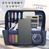 OA-BGSPL-A ガジェットスタンドポーチ スマホスタンド対応 撥水 オーム電機 02652908
