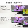 ECAD-CHDMI015SV USB Type-C to HDMI 変換アダプタ 拡張・複製 4K/60Hz対応 メッシュ 高耐久 ミラーリング エレコム 02652987