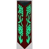 EPSC-0824 消防標識  消火器↓ 三角柱・高輝度蓄光タイプ TRUSCO 02655130