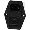 Schaffner IECフィルタ 2ヒューズ 2極 パネルマウント 2A 250 V ac， FN284-2-06 SCHAFFNER