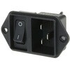 Schurter IECコネクタ C20 オス パネルマウント 16/20A EC11.0001.001 SCHURTER