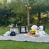 86001140 SNOOPY キルティングシート ロゴス 02699537