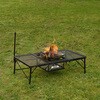 73581002 アイアンメッシュ 3FD BBQテーブル ロゴス 02699659