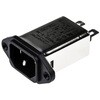 Schaffner IECフィルタ ヒューズ パネルマウント 6A 250 V ac， FN9222-6-06 SCHAFFNER