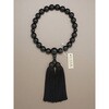 黒オニキス 片手22玉 共仕立 本絹頭房48 CA-019 神戸珠数店