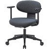 360°チルト肘付き グレーM-4155B(F28)GR アイコ