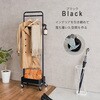 KHR-3776GBE ハンガーラック ワゴン トローリー キャスター付き 高さ調節 選べる3色×4タイプ 萩原 02705232