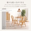 BC-8624WH-2SR ウィンザーチェア 2脚セット ボウバックタイプ ダイニングチェア 北欧 木製 韓国インテリア 萩原 02705329