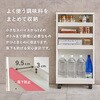 RT-1804NA 拡張テーブル ワゴン シンク台対応サイズ 伸縮式 キッチンワゴン 折りたたみ キャスター付き 収納付き 選べるサイズ【高さ80・85 cm】 萩原 02708409