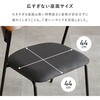 LC-4834NA-BE-4S ダイニングチェア アイアン 北欧 モダン ローバック 選べる脚数 【1脚・2脚・4脚】 萩原 02705627