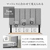 MB-5391S-IV ベッド ファブリックベッド すのこベッド 布張り 姫系 かわいい ホテルライク キルティング 【選べる2サイズ S/SD】 萩原 02707621