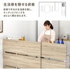 RCC-1420NA-S キッチンカウンター 大型レンジ対応 ごみ箱上ラック コンセント付き 間仕切り 背面化粧板 スチール【伸縮式 幅117～176cm】 萩原 02706178