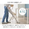 LDS-4864ONA アイアンダイニング4点セット 幅110cm ダイニングテーブルセット 4人用 長方形 木目調 省スペース 萩原 02707526