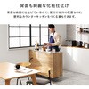 CKC-7161DBR ステンレス天板 キッチンカウンター  キッチンボード ロータイプ 食器棚 レンジ台 引き出し 脚付 選べるサイズ【幅85・幅120・幅140】 萩原 02708671