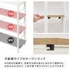 KTR-3224BB キッチンラック 突っ張り 棚 オープンラック シェルフ 高さ調節 壁面収納 選べるサイズ 【幅60/幅80cm】 萩原 02706072