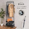 KHR-3779WH ハンガーラック ワゴン トローリー キャスター付き 高さ調節 選べる3色×4タイプ 萩原 02706230