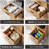 CKC-7160NA ステンレス天板 キッチンカウンター  キッチンボード ロータイプ 食器棚 レンジ台 引き出し 脚付 選べるサイズ【幅85・幅120・幅140】 萩原 02708321