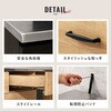 CKC-7160NA ステンレス天板 キッチンカウンター  キッチンボード ロータイプ 食器棚 レンジ台 引き出し 脚付 選べるサイズ【幅85・幅120・幅140】 萩原 02708321