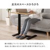 KT-3078NA 無段階調整 昇降式テーブル 小さめ コンパクト ガス圧式 作業台 介護テーブル 隠しキャスター付き 簡単操作 選べるサイズ【幅60/80cm 】 萩原 02707682
