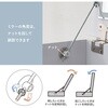 MD-5845WH LEDライト付き デスクドレッサー 幅50cm ドレッサー おしゃれ かわいい スツール付き コンセント付き 萩原 02706476