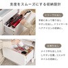 MD-5843WH LEDライト付き ドレッサーテーブル ロータイプ 引き出し付き 選べるサイズ【幅80/95cm】 萩原 02706790