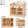 MCC-6431NA ランドセルラック 2人用 完成品 組立不要 隠しキャスター付き 教科書収納 子供部屋 幅62 萩原 02706921