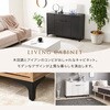 RCC-1539DBR 木目調 アイアン キャビネット サイドボード 書類 A4 引き出し収納タイプ 選べるサイズ 【 幅90cm・120cm 】 萩原 02707901
