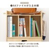MCC-6430NA ランドセルラック 1人用 完成品 組立不要 フック付き 教科書収納 幅53 萩原 02707971