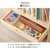 MCC-6430NA ランドセルラック 1人用 完成品 組立不要 フック付き 教科書収納 幅53 萩原 02707971