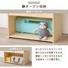 MCC-6430NA ランドセルラック 1人用 完成品 組立不要 フック付き 教科書収納 幅53 萩原 02707971