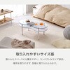 BT-8675 ガラステーブル ビーンズ型 テーブル ローテーブル センターテーブル 楕円 韓国インテリア 萩原 02707989
