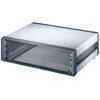 nVent SCHROFF 19インチラックマウントケース 4U， 高さ：211 mm， グレー， 白 10225-624 nVent ? Schroff