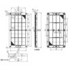 BPF-4222J [BPF] 取付自在板 日東工業 02712426
