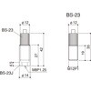 BS-23Jset 床固定用ワイヤーグリッパー 荒川技研工業 02729716