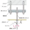 SF-32+T ボルトアンカー取付用ワイヤーグリッパー 荒川技研工業 02729750