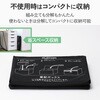 ESE-DB01BK 宅配ボックス 約85L 大容量 撥水生地 折りたたみ 収納 屋外 置き配ボックス 盗難対策 南京錠・ワイヤー付き エレコム 02731177
