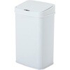 自動開閉 ゴミ箱 ごみ箱 縦開き センサー付き 大容量 50L ステンレス ハンズフリー 電池式 萩原