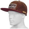 バーガンディ mazume コーデュロイキャップ MZCP-891 オレンジブルー 02761706