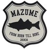 MZAS-582 mazume ステッカー シーバスⅡ 3枚セット オレンジブルー 02761740
