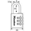 620JADGRN ナンバー可変式南京錠 MASTER LOCK 02763176