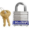 7JAD ラミネートスチール シリンダー式南京錠 MASTER LOCK 02763298